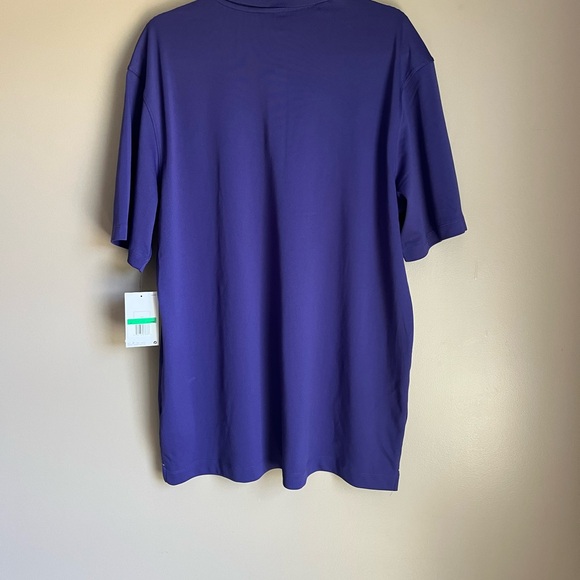 Nike Purple Dri-Fit Polo Shirt - Picture 3 of 4